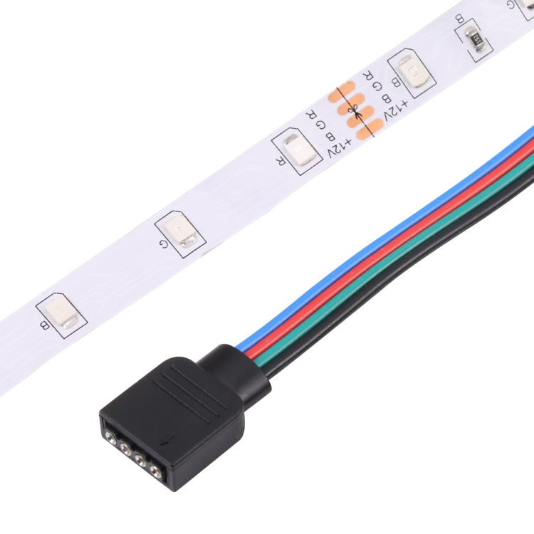 Smart Bluetooth APP Control Bare Board 2835 SMD RGB LED Rope Light, 60 LED/m, Length: 5m, 12V 2A 100-240V(US Plug) - Bare Board Light by PMC Jewellery | Online Shopping South Africa | PMC Jewellery | Buy Now Pay Later Mobicred