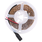 Bare Board 2835 SMD Dimmable White Light / Warm Light LED Rope Light, 60 LED/m, Length: 5m, 12V 2A 100-240V(EU Plug)
