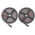 2pcs Bare Board 2835 SMD Dimmable White Light / Warm Light LED Rope Light, 60 LED/m, Length: 5m, 12V 2A 100-240V(EU Plug) - Bare Board Light by PMC TechLife | Online Shopping South Africa | PMC TechLife | Buy Now Pay Later Mobicred