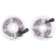 2pcs Bare Board 5050 SMD RGB LED Rope Light, 30 LED/m, Length: 5m, 12V 2A 100-240V, with 24 Keys Doodle Controller (AU Plug)