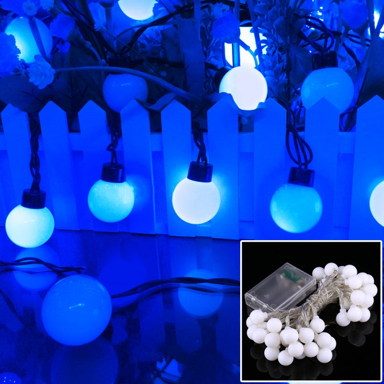 4m LED Decoration Light, 40 LEDs 3 x AA Batteries Powered String Light with 3-Modes, DC 4.5V(Blue Light) - Holiday Lights by PMC TechLife | Online Shopping South Africa | PMC TechLife | Buy Now Pay Later Mobicred