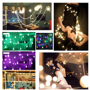 4m LED Decoration Light, 40 LEDs 3 x AA Batteries Powered String Light with 3-Modes, DC 4.5V(Purple Light)
