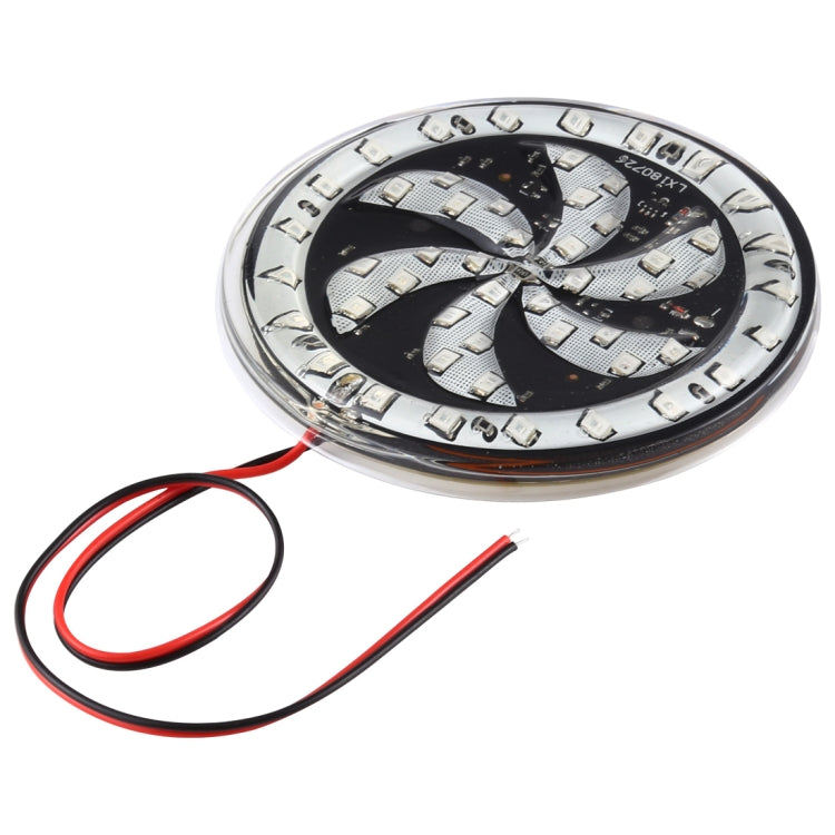 65 LEDs SMD 2835 Motorcycle Modified Windmill Angel Eyes RGB Light Fire Wheel Light Styling Flash Atmosphere Lamp, Diameter: 8.3cm, DC 12V - Ornamental Parts by PMC TechLife | Online Shopping South Africa | PMC TechLife | Buy Now Pay Later Mobicred