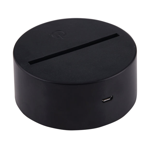 Brain Style 3D Touch Switch Control LED Light , 7 Color Discoloration Creative Visual Stereo Lamp Desk Lamp Night Light