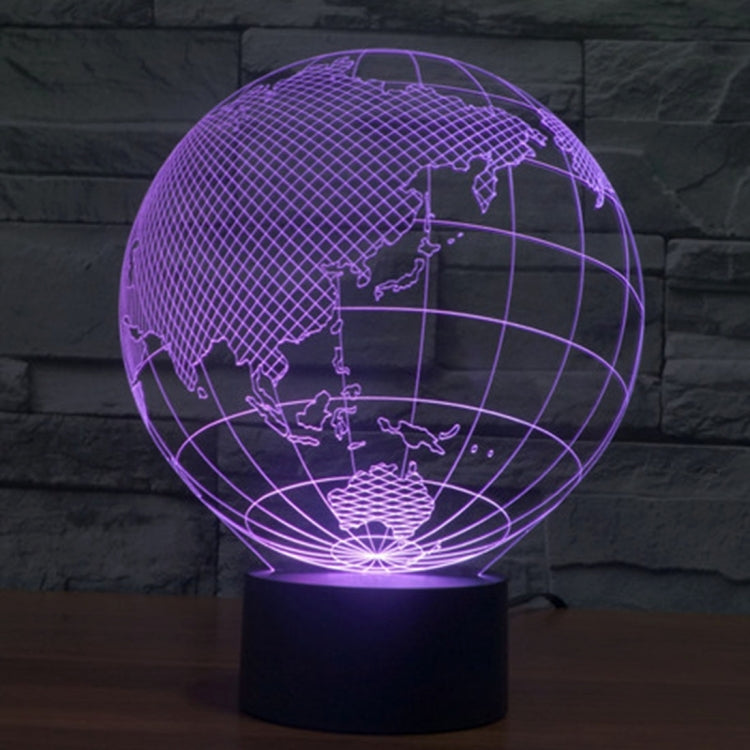 Asia Style 3D Touch Switch Control LED Light , 7 Color Discoloration Creative Visual Stereo Lamp Desk Lamp Night Light - Novelty Lighting by PMC TechLife | Online Shopping South Africa | PMC TechLife | Buy Now Pay Later Mobicred