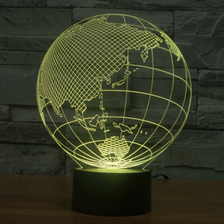 Asia Style 3D Touch Switch Control LED Light , 7 Color Discoloration Creative Visual Stereo Lamp Desk Lamp Night Light - Novelty Lighting by PMC TechLife | Online Shopping South Africa | PMC TechLife | Buy Now Pay Later Mobicred