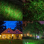 Rotatable USB Charging Projection Light Double Hole Laser Stage Light