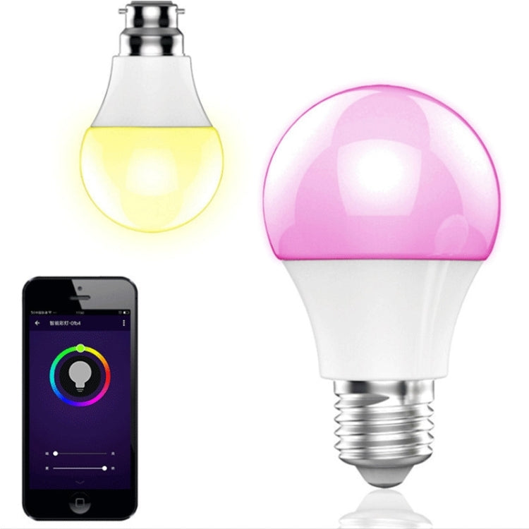 E26 / E27 Port 10W RGB+White Light LED WiFi Smart Light Bulb , Works with Alexa Echo & Google Home, Effective Control Distance: 50m, AC 110V