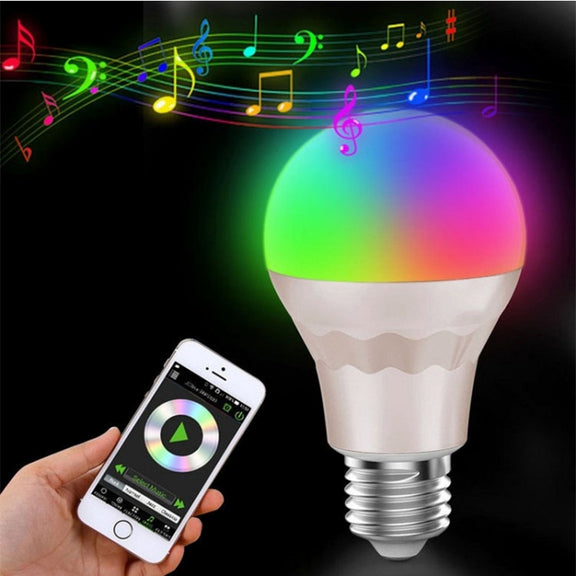 E26 / E27 Port 10W RGB+White Light LED WiFi Smart Light Bulb , Works with Alexa Echo & Google Home, Effective Control Distance: 50m, AC 110V