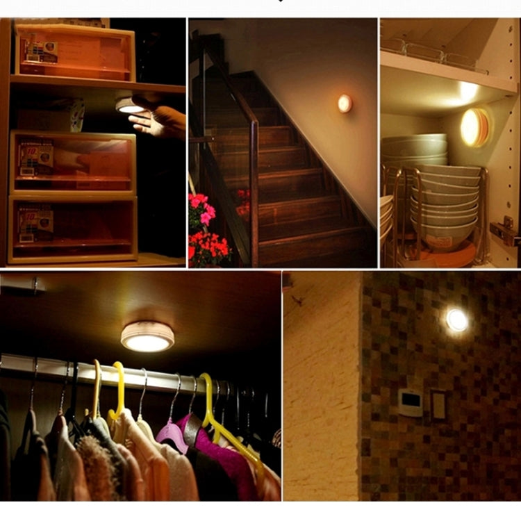 CL018Human Body Induction LED Night Light, USB Charging Bedroom Bedside Lights, Induction distance: 3m - Night Lights by PMc TechLife | Online Shopping South Africa | PMc TechLife | Buy Now Pay Later Mobicred