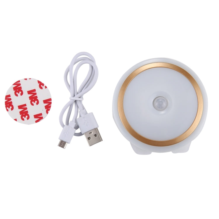 CL018Human Body Induction LED Night Light, USB Charging Bedroom Bedside Lights, Induction distance: 3m - Night Lights by PMc TechLife | Online Shopping South Africa | PMc TechLife | Buy Now Pay Later Mobicred