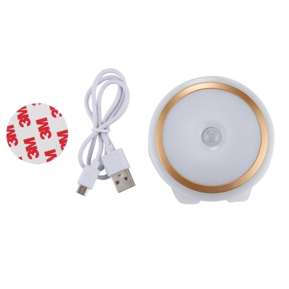 CL018Human Body Induction LED Night Light, USB Charging Bedroom Bedside Lights, Induction distance: 3m