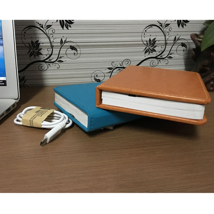 Foldable Pages RGB + Warm White Light Book Shape LED Light , Creative Portable USB Charging Big Size Night Light(Brown) - Night Lights by PMc TechLife | Online Shopping South Africa | PMc TechLife | Buy Now Pay Later Mobicred