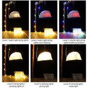 KXK-505 Multifunctional Tent Camping Llight with 15m String Light