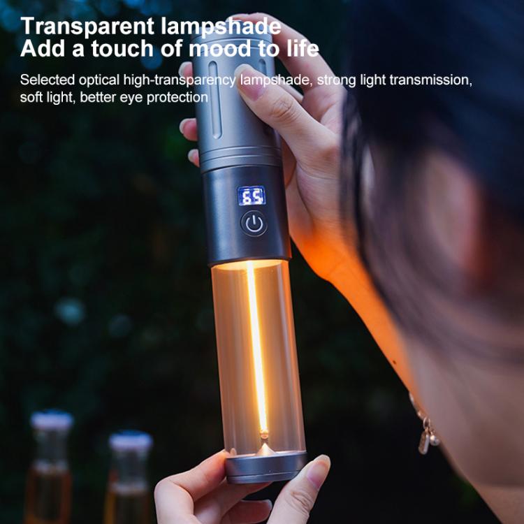 KXK-606 15W Camping Flashlight Rechargeable Emergency Light - Camping Lighting by PMc TechLife | Online Shopping South Africa | PMc TechLife | Buy Now Pay Later Mobicred