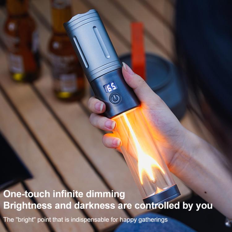KXK-606 15W Camping Flashlight Rechargeable Emergency Light - Camping Lighting by PMc TechLife | Online Shopping South Africa | PMc TechLife | Buy Now Pay Later Mobicred