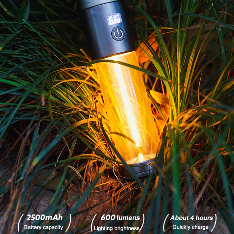 KXK-606 15W Camping Flashlight Rechargeable Emergency Light - Camping Lighting by PMc TechLife | Online Shopping South Africa | PMc TechLife | Buy Now Pay Later Mobicred