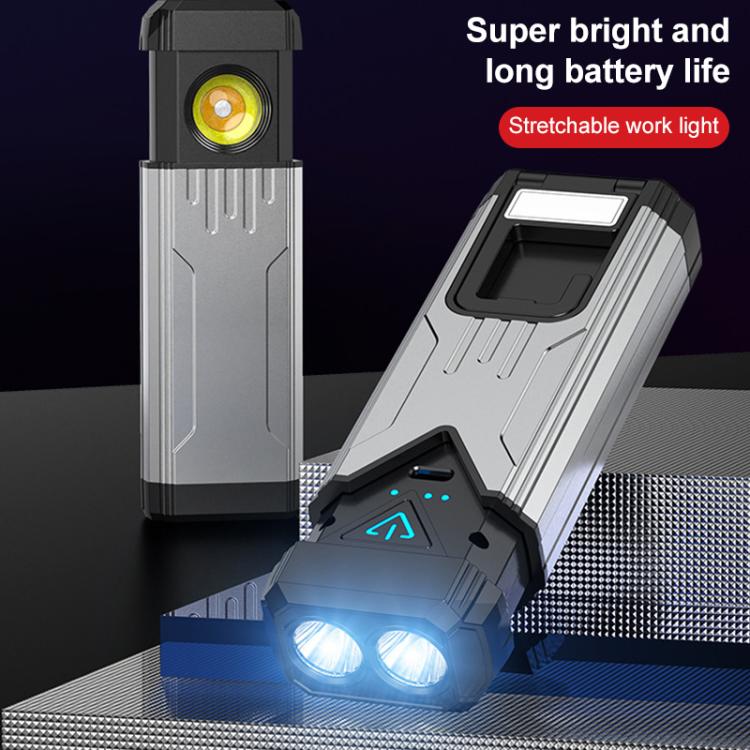 KXK-886 IP44 Water-resistant Work Light 3 Color Temperature COB Emergency Flashlight