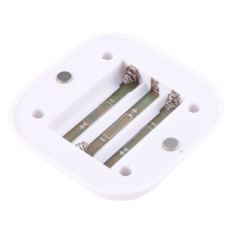 White Light Mini Human Body Motion Induction Ceiling Night Light , Porch Wall Lamps for Cabinets / Bedroom / Bathroom / Living Room, Sensor Distance: 2-3m(White) - Sensor LED Lights by PMC TechLife | Online Shopping South Africa | PMC TechLife | Buy Now Pay Later Mobicred