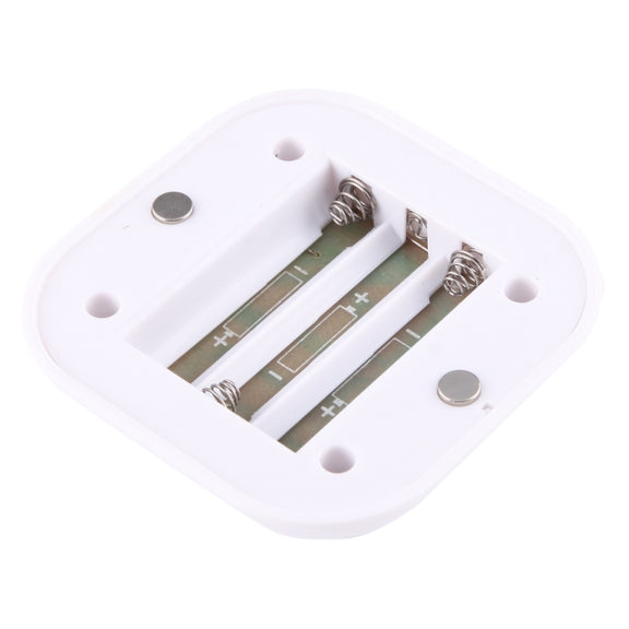 White Light Mini Human Body Motion Induction Ceiling Night Light , Porch Wall Lamps for Cabinets / Bedroom / Bathroom / Living Room, Sensor Distance: 2-3m(White)
