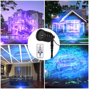 Blinblin CPF-LED 9W RGB IP65 Water-resistant ABS Shell Landscape Light, Lawn Lamp Floodlight with 12-keys Remote Control