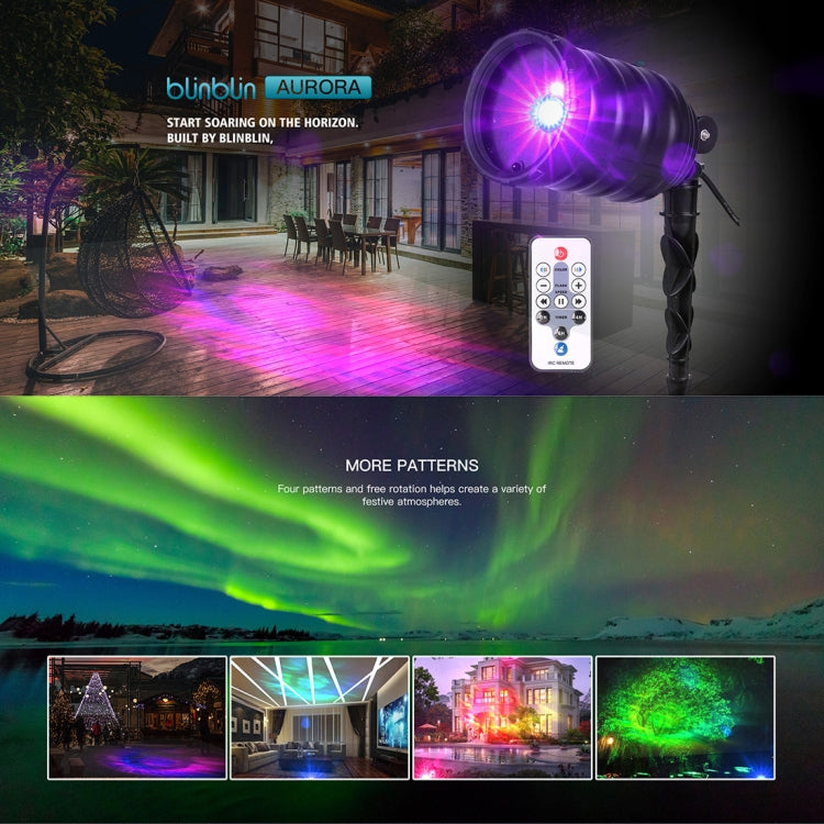 Blinblin CPF-LED 9W RGB IP65 Waterproof ABS Shell Landscape Light, Lawn Lamp Floodlight with 12-keys Remote Control - Street Lights by PMC Jewellery | Online Shopping South Africa | PMC Jewellery | Buy Now Pay Later Mobicred