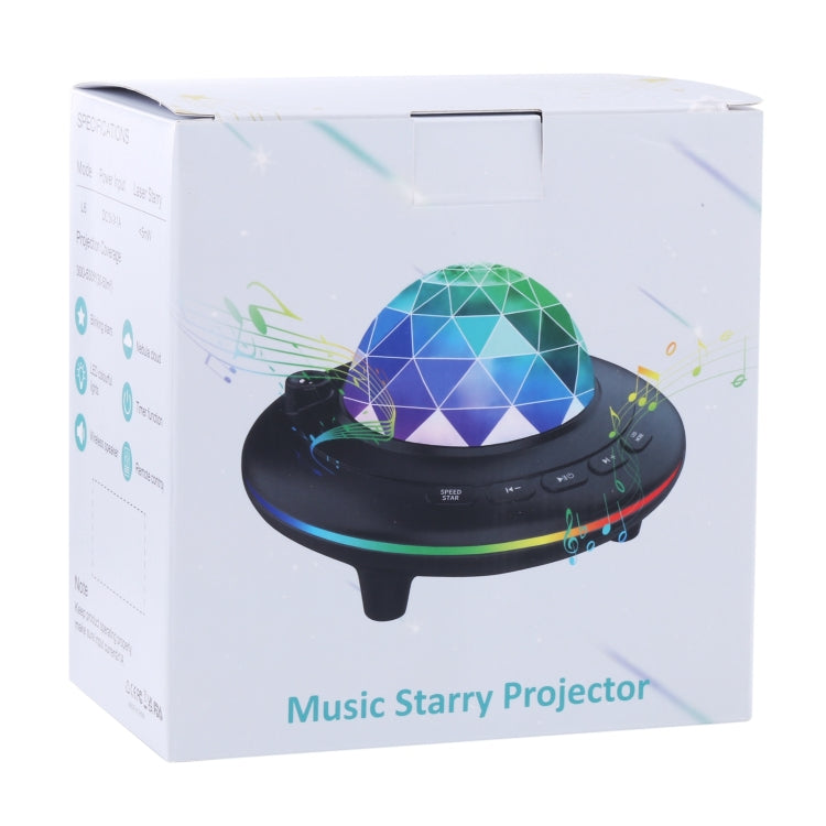 L6 Music Starry Projector Remote Control Night Light (Colorful Light) - Night Lights by PMc TechLife | Online Shopping South Africa | PMc TechLife | Buy Now Pay Later Mobicred
