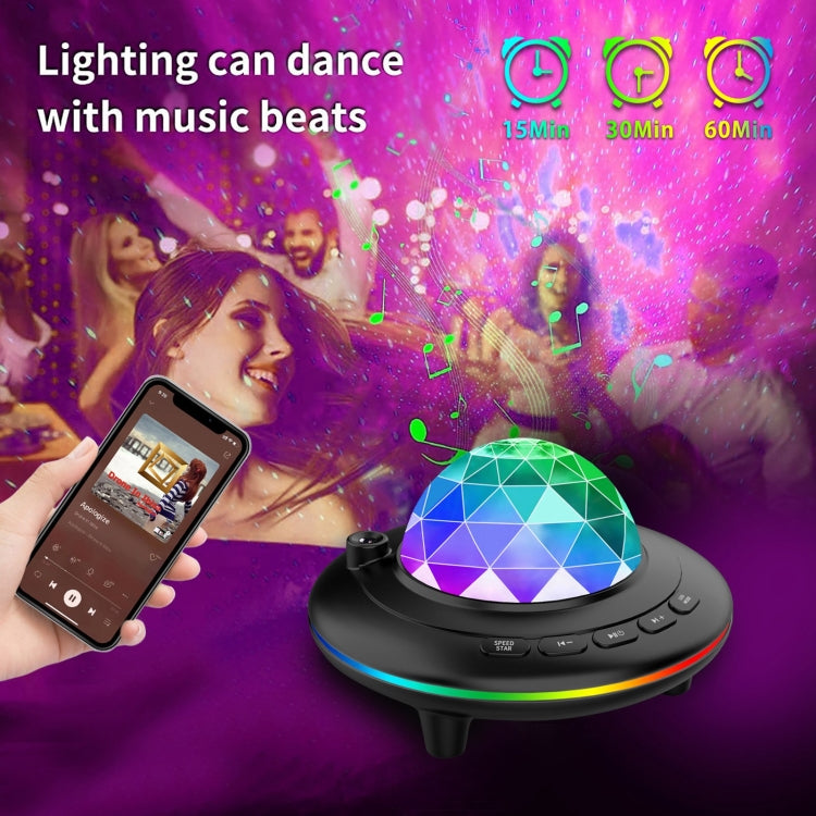 L6 Music Starry Projector Remote Control Night Light (Colorful Light) - Night Lights by PMc TechLife | Online Shopping South Africa | PMc TechLife | Buy Now Pay Later Mobicred