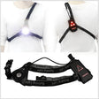 White Light Torch Outdoor Sport Running Light, LED Night Running Flashlight Warning Lights USB Charge Chest Lamp(Black) - LED Flashlight by PMc TechLife | Online Shopping South Africa | PMc TechLife | Buy Now Pay Later Mobicred