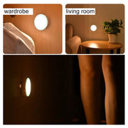 R10 USB Charging LED PIR Sensor Night Light , 4000K Emergency Light Cabinet Lamp, Sensor Distance: about 3m, DC 4.5V(Blue)