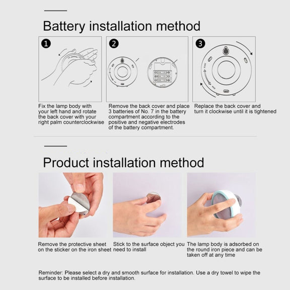 R10 USB Charging LED PIR Sensor Night Light , 4000K Emergency Light Cabinet Lamp, Sensor Distance: about 3m, DC 4.5V(Yellow)