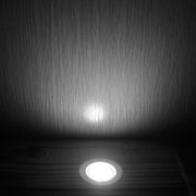 10 PCS 6W Recessed Stair Underground Lamp, SMD 2835 500-600LM 2800-3200K Deck Light Buried Lamps LED Floor Light Wall Spotlight, Cutout Size: 30x22mm(White Light)