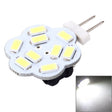 G4 9 LED SMD 5730 Flower Decorative Light for Indoor / Outdoor Decoration, DC/AC 12-24V, Side Pins (White Light) - LED Blubs & Tubes by PMc TechLife | Online Shopping South Africa | PMc TechLife | Buy Now Pay Later Mobicred