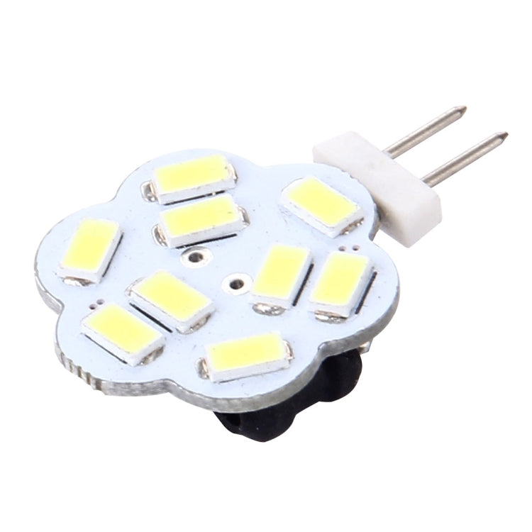 G4 9 LED SMD 5730 Flower Decorative Light for Indoor / Outdoor Decoration, DC/AC 12-24V, Side Pins (White Light)
