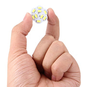 G4 9 LED SMD 5730 Flower Decorative Light for Indoor / Outdoor Decoration, DC/AC 12-24V, Side Pins (White Light)