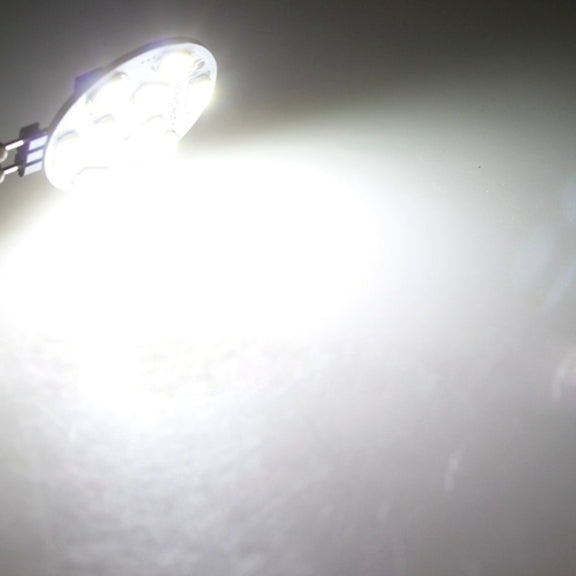 G4 9 LED SMD 5730 Flower Decorative Light for Indoor / Outdoor Decoration, DC/AC 12-24V, Side Pins (White Light)