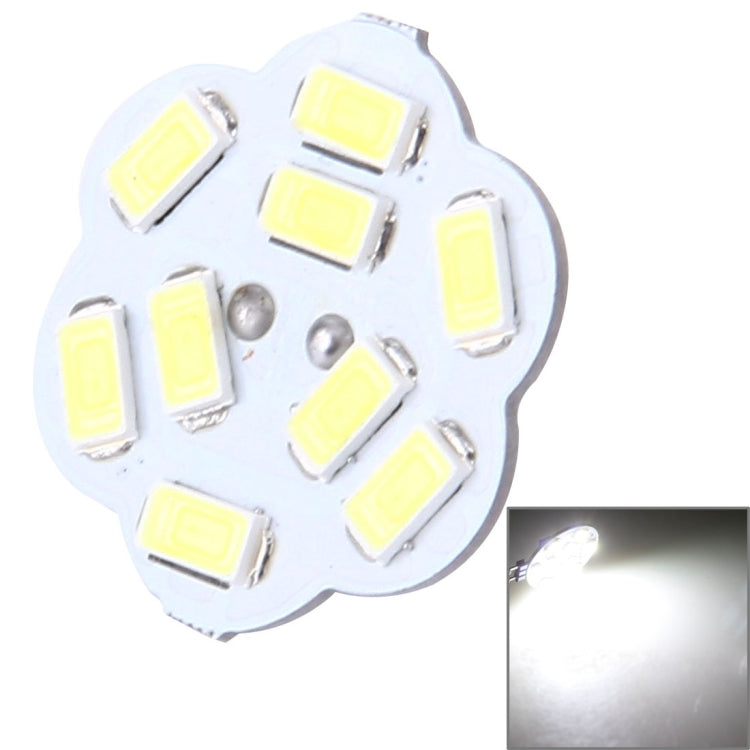 G4 9 LED SMD 5730 Flower Decorative Light for Indoor / Outdoor Decoration, DC/AC 12-24V, Back Pins(White Light) - free shipping - PMc TechLife - Order now!