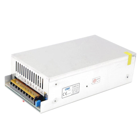 SOMPOM S-600-12 600W 12V 50A Iron Shell Driver LED Light Strip Lighting Monitor Power Supply - free shipping - PMC Jewellery - Order now!