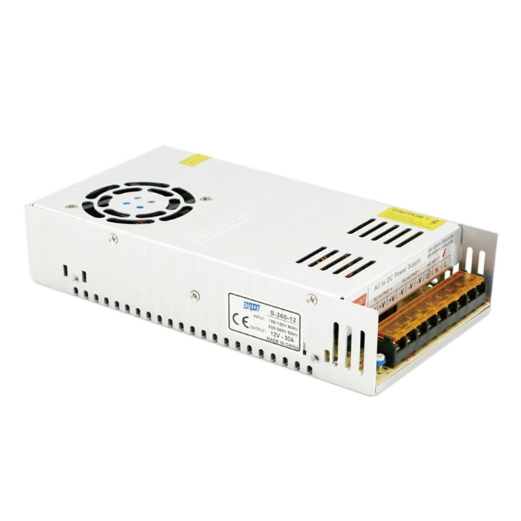 SOMPOM S-360-12 360W 12V 30A Iron Shell Driver LED Light Strip Lighting Monitor Power Supply - free shipping - PMC Jewellery - Order now!