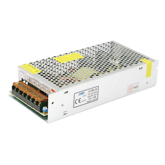 SOMPOM S-180-12 180W 12V 15A Iron Shell Driver LED Light Strip Lighting Monitor Power Supply - Power Supplies by SOMPOM | Online Shopping South Africa | PMC Jewellery | Buy Now Pay Later Mobicred