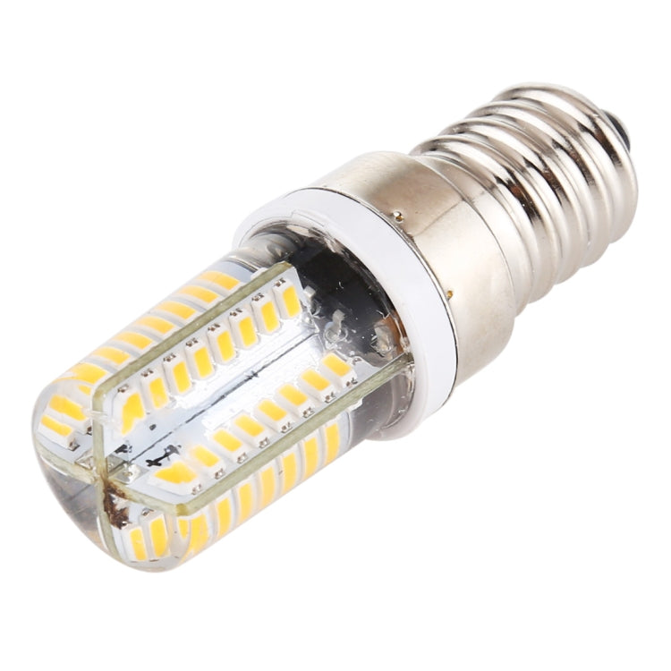 E14 SMD 3014 64 LEDs Dimmable LED Corn Light, AC 220V (Warm White) - LED Blubs & Tubes by PMc TechLife | Online Shopping South Africa | PMc TechLife | Buy Now Pay Later Mobicred