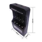 LiitoKala lii-500 Lithium Battery Charger for Li-ion IMR 18650, 26650, 16340, 14500, 10440, 18500, EU Plug