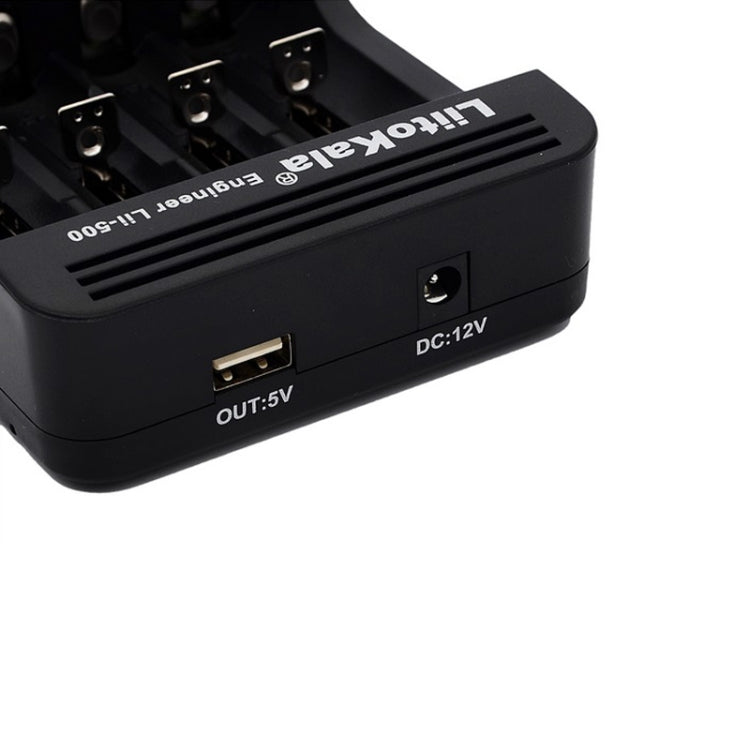 LiitoKala lii-500 Lithium Battery Charger for Li-ion IMR 18650, 26650, 16340, 14500, 10440, 18500, US Plug - Charger & Converter by PMC TechLife | Online Shopping South Africa | PMC TechLife | Buy Now Pay Later Mobicred