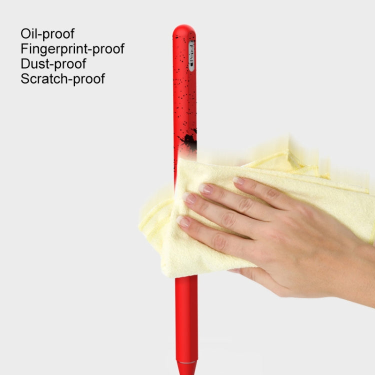 Stylus Pen Silica Gel Protective Case for Apple Pencil 2 (Light Purple) - Pencil Accessories by PMC Jewellery | Online Shopping South Africa | PMC Jewellery | Buy Now Pay Later Mobicred