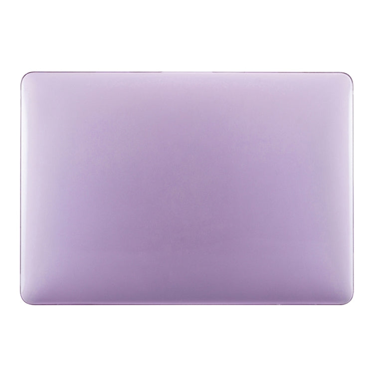 For MacBook Air 13.3 inch A1932 2018 & A2179 2020 & A2337 Laptop Crystal Style Protective Case(Purple)
