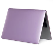 For MacBook Air 13.3 inch A1932 2018 & A2179 2020 & A2337 Laptop Crystal Style Protective Case(Purple)