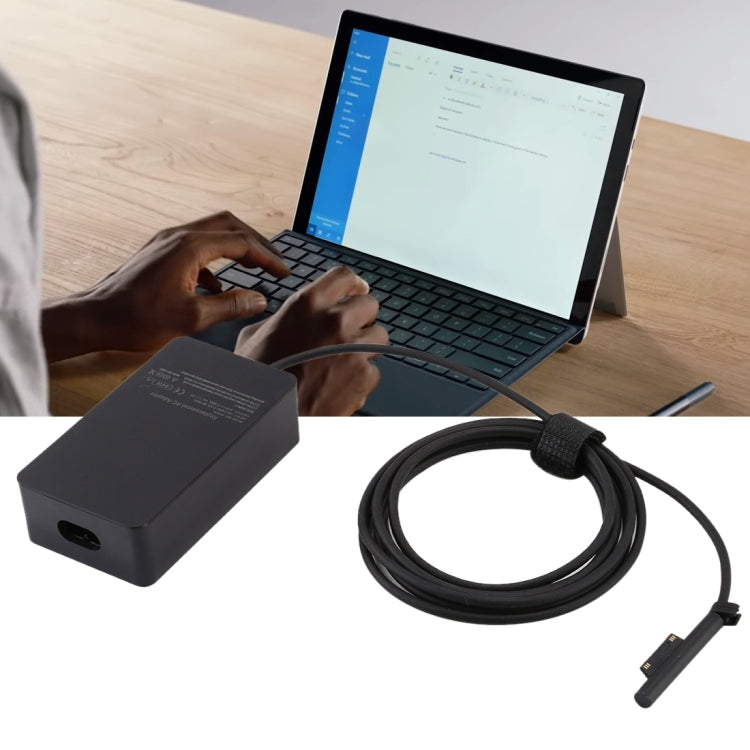 A1625 15V 2.58A 44W AC Power Supply Charger Adapter for Microsoft Surface Pro 6 / Pro 5 (2017) / Pro 4, US Plug - For Microsoft by PMC TechLife | Online Shopping South Africa | PMC TechLife | Buy Now Pay Later Mobicred