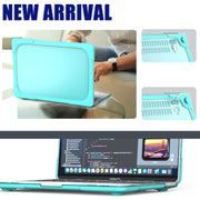 For MacBook Pro 13 inch 2022 & A2289 / A2251 / A2338 2020 PC + TPU Two Colors Laptop Protective Case(Mint Green)