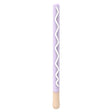 LOVE MEI For Apple Pencil 2 Stripe Design Stylus Pen Silicone Protective Case Cover (Purple) - Pencil Accessories by LOVE MEI | Online Shopping South Africa | PMC TechLife | Buy Now Pay Later Mobicred
