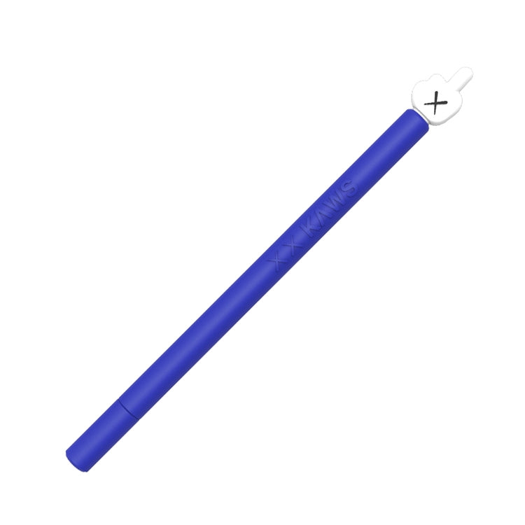 LOVE MEI For Apple Pencil 2 Middle Finger Shape Stylus Pen Silicone Protective Case Cover (Blue) - free shipping - PMC TechLife - Order now!